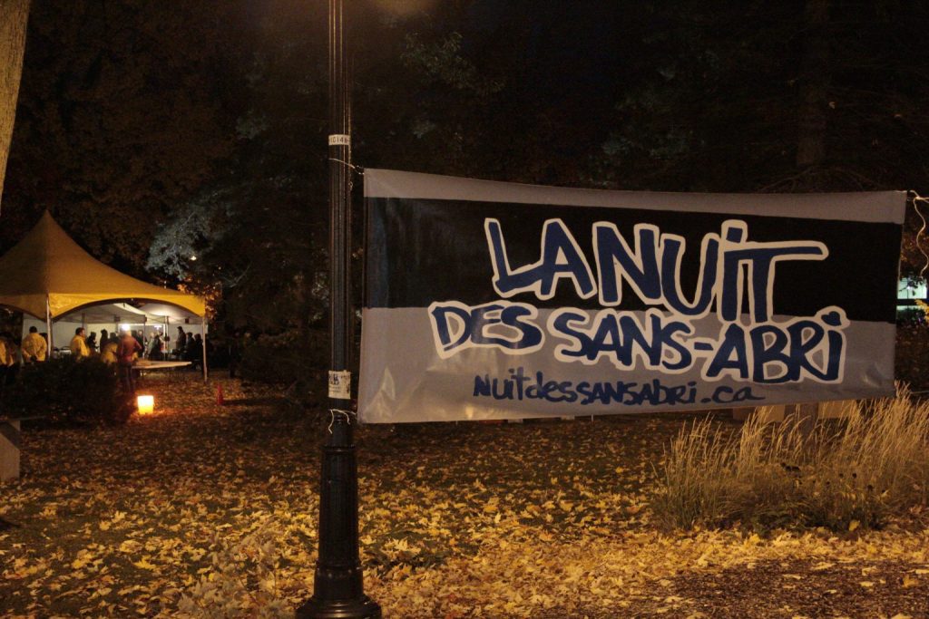 Des nuits des sans-abri se tiennent dans différentes villes du Québec. (Photo Courtoisie - Granby Express)