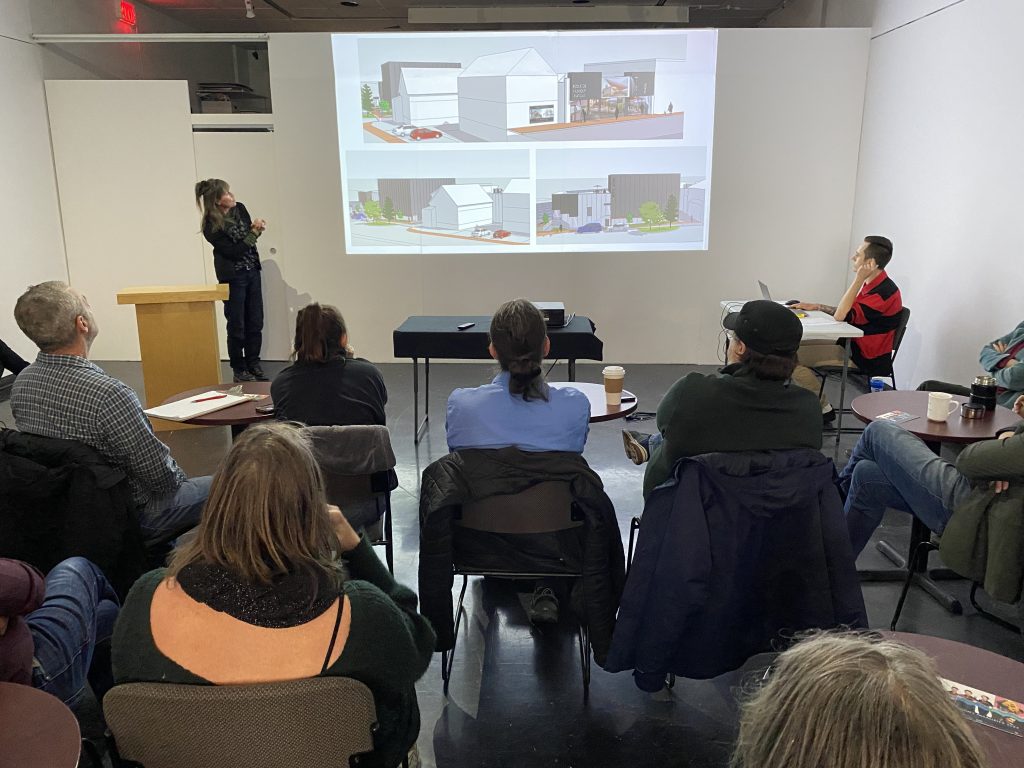 Le projet a été présenté au public. (Photo LeSoir.ca - Dominique Fortier)